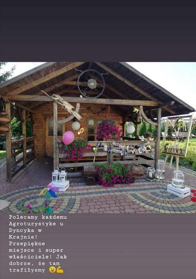 Noclegi U Dyncyka Krajno Pierwsze Exterior foto